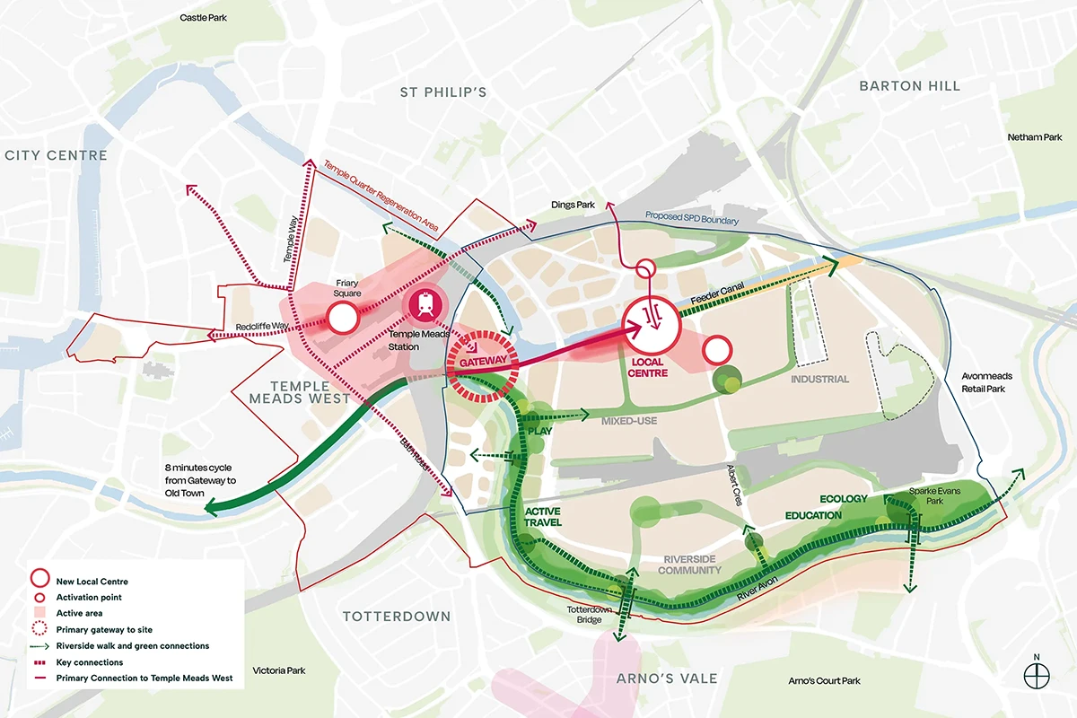 Map image of St Philip’s Marsh – engagement