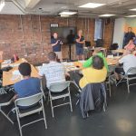 Construction skills training at the BTQ Hub